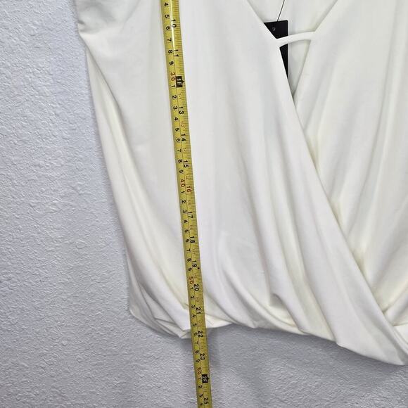 Lulus Womens Loops-y Daisy Ivoro White Tank Top Size M New - Picture 8 of 10